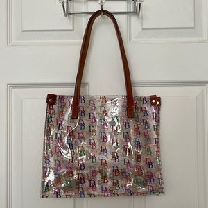 Dooney & Bourke clear tote bag